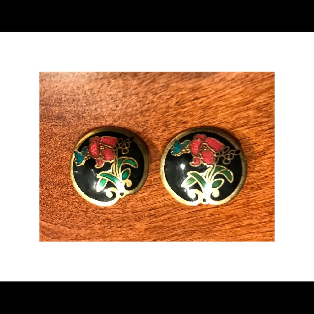 Vintage Floral Statement Ear